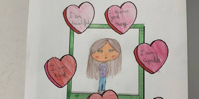 Actividades junior de febrero: Self-love in action!