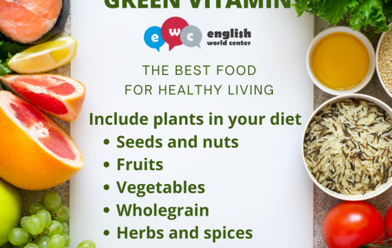Actividades junior de marzo: green vitamin